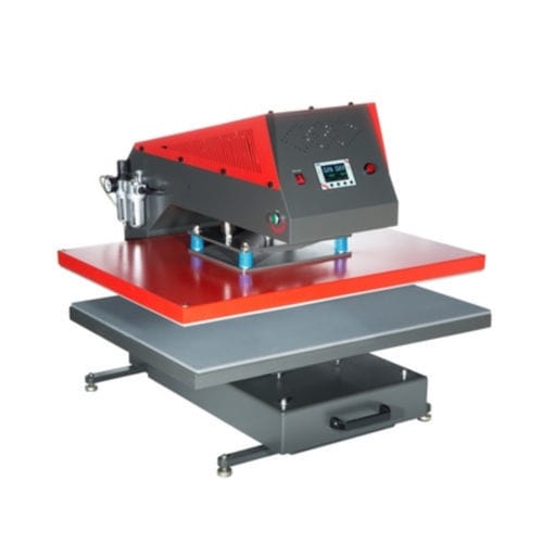 Pneumatic press - Secabo TP10 - SECABO - heat transfer / vertical / digital