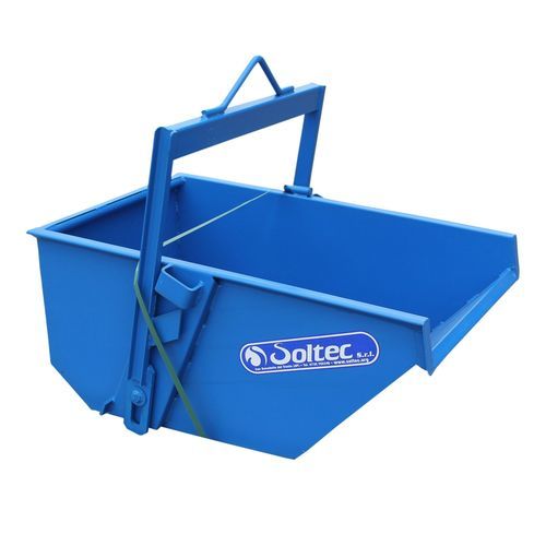 Metal self-discharging boat skip - Soltec srl