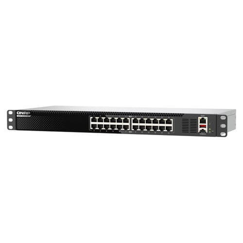 Managed ethernet switch - QSW-M3224-24T - QNAP - 24 ports / gigabit Ethernet / layer 3