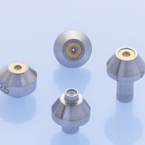 Cutting nozzle - WS0 series - Oskar Moser Technische Edelsteine GmbH - for water / sapphire / industrial