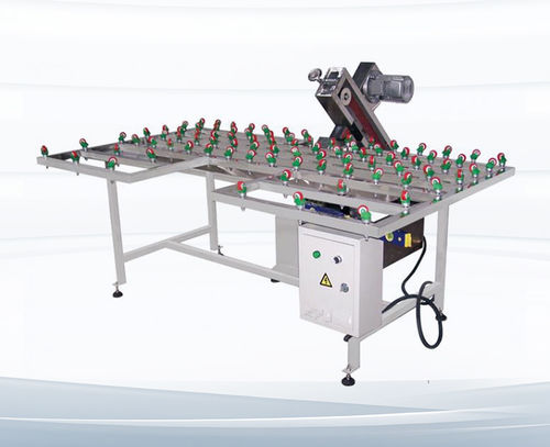 Glass edge beveling machine - MBJA-01 - Shandong Truetec Machinery Co., Ltd. - belt / grinding / polishing