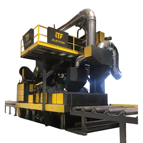 6-wheel shot blasting machine - GLP-GLPX - ITF - 8-wheel / 12-wheel / troughed belt