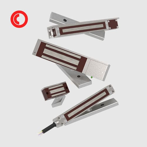 Electromagnetic lock - M series - OPENERS & CLOSERS - for sliding doors / for swing doors / steel