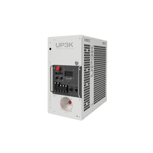 Hydrogen fuel cell power generator - UP3K - Power Up - three-phase / single-phase / portable