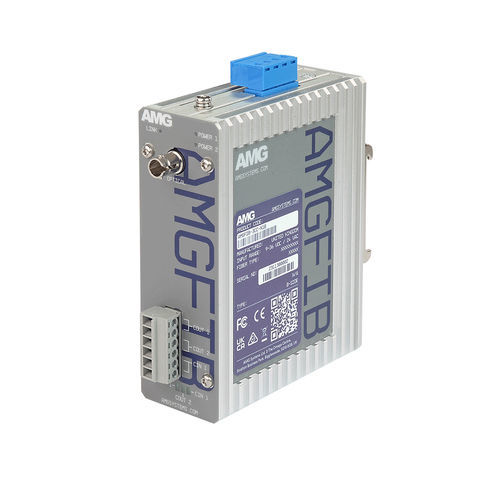 Digital converter - AMGFIB-3CC-S1B - AMG Systems - DIN rail / single-mode / compact