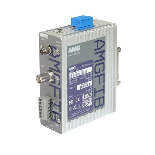 Digital converter - AMGFIB-1VR-3CC-S1B - AMG Systems - video / CVBS / DIN rail