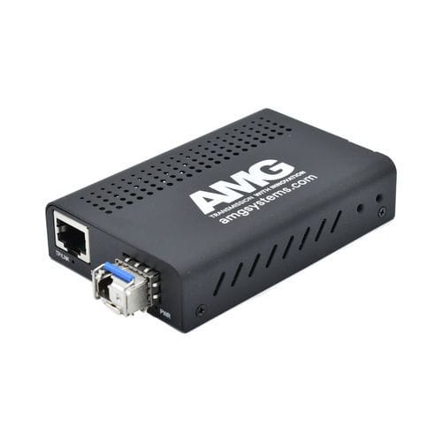 Media converter - AMG210M-1F-1SS1A  - AMG Systems - power / Ethernet / Ethernet media