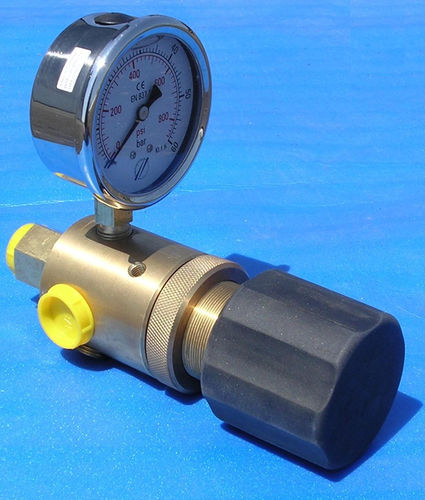 Gas pressure regulator - DVMHHP - PROTAIS-VIGIL  HYDROPNEU TECHNOLOGIC - piston / single-stage / PTFE