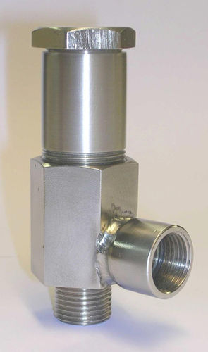 Gas safety valve - HLA6325 series - PROTAIS-VIGIL  HYDROPNEU TECHNOLOGIC - BSP / high-pressure / PTFE