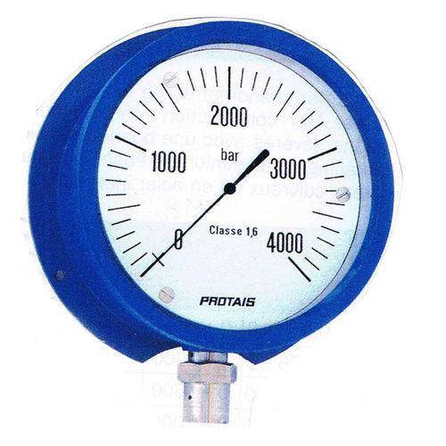 Dial pressure gauge - MH25 series - PROTAIS-VIGIL  HYDROPNEU TECHNOLOGIC - aluminum / stainless steel / for gas