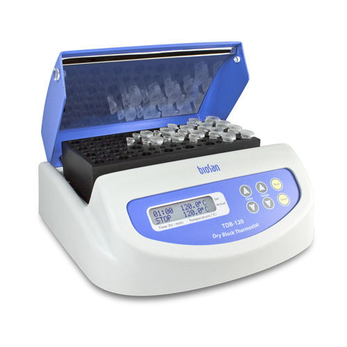 Test tube dry block thermostat - TDB-120 - Biosan - digital