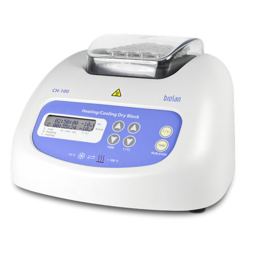 Cooling dry block heater - CH-100 - Biosan - laboratory test tube / digital