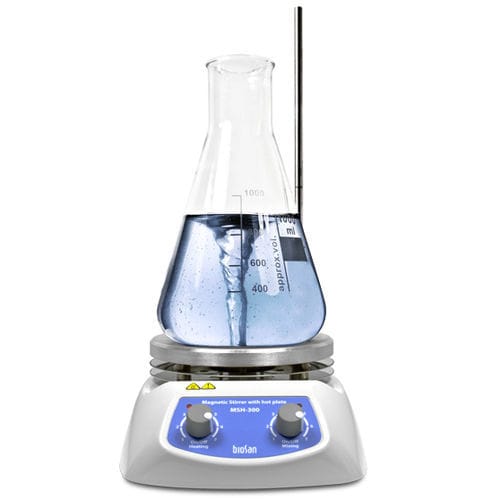 Magnetic laboratory stirrer - MSH-300 - Biosan - heating / benchtop / hot plate