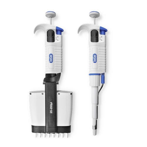 12-channel pipette - APL series - Biosan - 8-channel / plastic / for laboratory