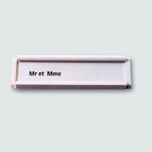 Identification plate - ID1 - JEAN CHAPUIS ETS