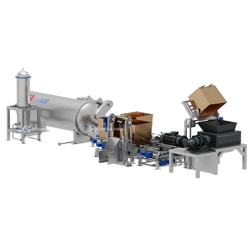 Jaw crushing plant - Zhucheng Zhongnenghe Machinery Technology Co., Ltd. - stationary