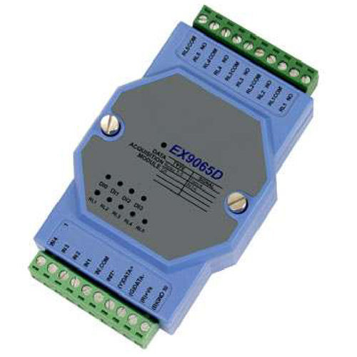 Digital I/O module - RT-EX-9065D - LOGICIO - RS-485 / Modbus / with relay output