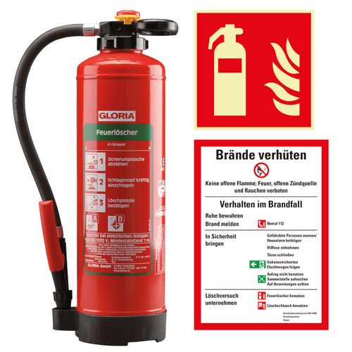 Foam extinguisher - 26914 - Kroschke sign-international GmbH - portable