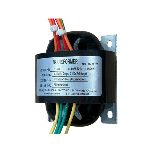 Power transformer - R-20VA 110V/110V-40V/24V - LUSHAN CHINA - instrument / measurement / R-core