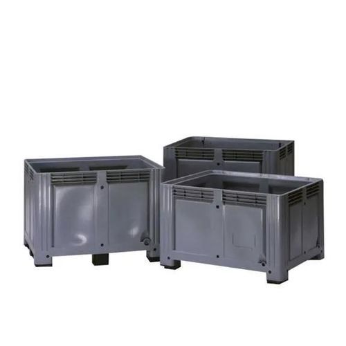 Plastic pallet box - I03A01 - Recycleoffice - polyethylene / storage / transport