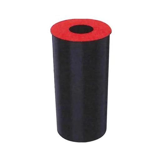 Metal waste bin - T02P42 - Recycleoffice - plastic / for plastics / for paper
