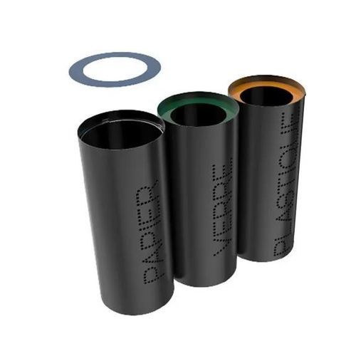 Household waste bin - T02E73 - Recycleoffice - for plastics / for paper / for recycling