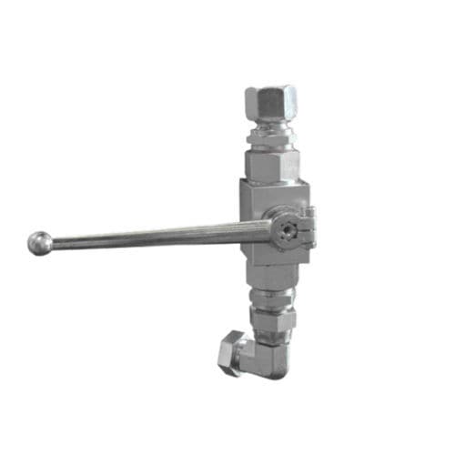 Shut-off valve - DP-D-003-00000 series  - Dosier- und Prüftechnik GmbH - for oil / threaded / for industrial applications