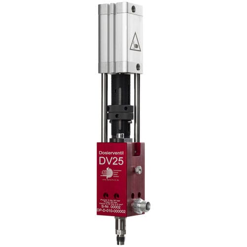Volumetric dispensing valve - DV25 - Dosier- und Prüftechnik GmbH - precision / wide viscosity range / grease