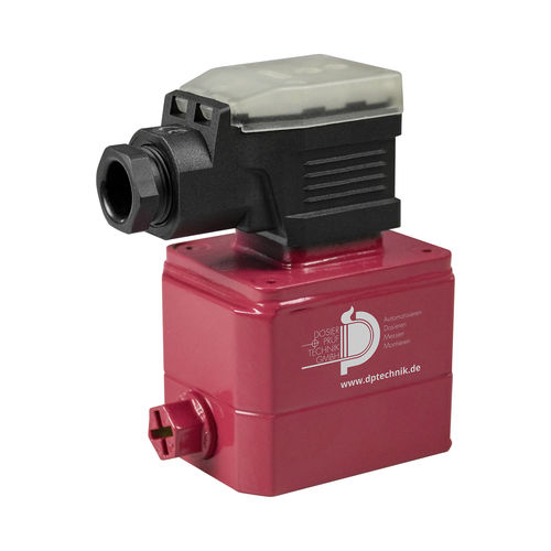 Volume flow meter - VC0,025 - Dosier- und Prüftechnik GmbH - positive displacement / grease