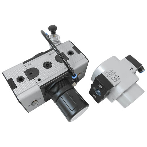Safety device for pneumatic applications - DP-F-003-00002 series - Dosier- und Prüftechnik GmbH