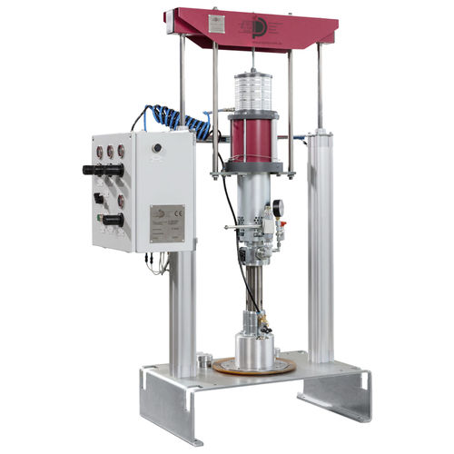 Barrel pump - FP050 - Dosier- und Prüftechnik GmbH - for lubricants / for adhesives / fluid grease