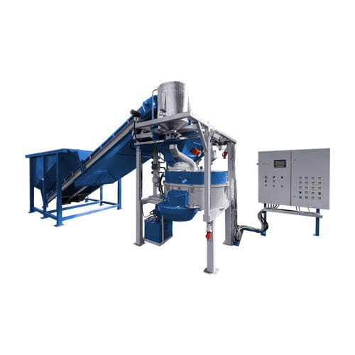 Stationary concrete mixing plant - MBT-500V - METALIKA - automatic / vertical