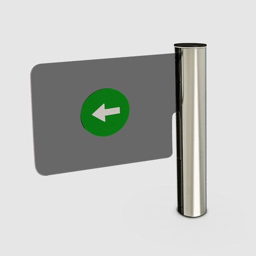Swing acces gate - SCT240 - Sectec Security Technology - automatic / industrial door / stainless steel