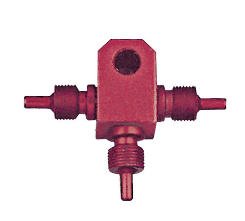 Hydraulic fitting - B16297 AL - FREN TUBO S.R.L. - threaded / T-shaped / aluminum alloy