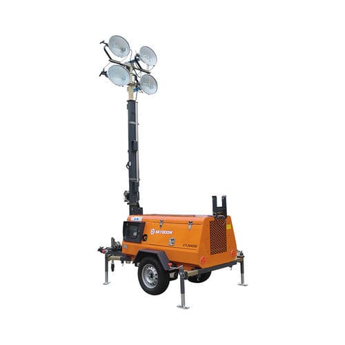 Metal halide light tower - 4TLM4000 - Changsha Skyboom Heavy Industry - diesel engine