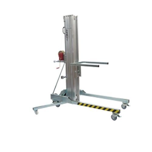 Hand crank lifter - 55000400 - Net Mak Metal Makine San. Ve Tic. Ltd. Sti. - column type / mobile / for loads
