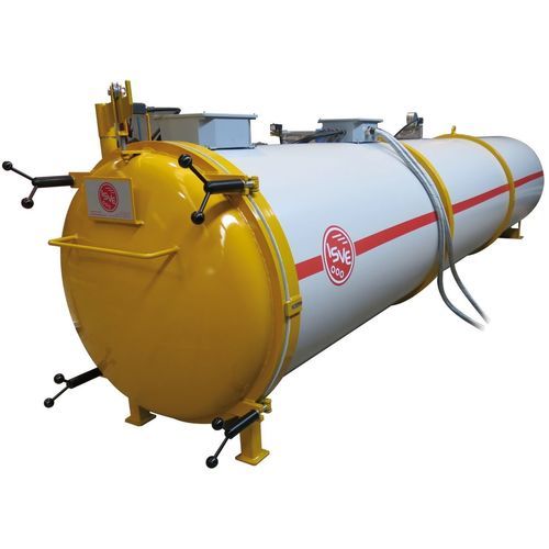 Vacuum dryer - ES series - ISVE - electric / continuous / for wood