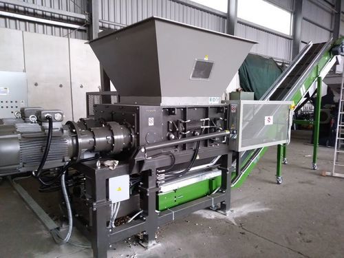 Primary shredder - 100-90S - ISVE - four shaft / paper / metal