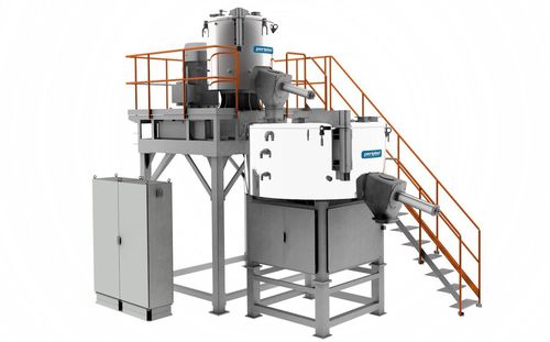Turbo mixer - H/C series - Periplast - dynamic / vertical / horizontal