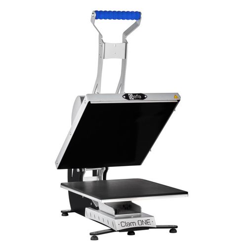 Manual press - CLAM ONE - SEFA - heat transfer / marking / sleeve