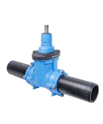Gate valve - 4043E3 - Hawle - manual / for water / seat