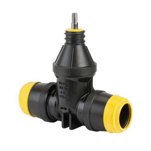 Gate valve - 2635 - Hawle - manual / for gas / seat