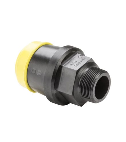 Gas fitting - 6125 - Hawle - threaded / quick / DIN