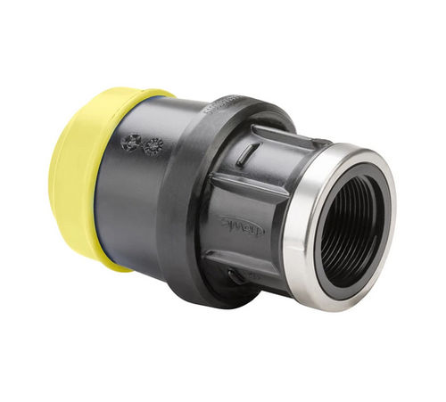 Pipe hydraulic adapter - 6235 - Hawle - reducing / POM / stainless steel