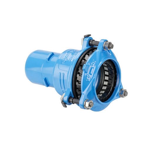 Pipe hydraulic adapter - 7977 - Hawle - straight