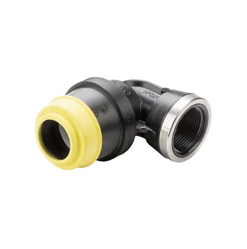 Gas fitting - 6435 - Hawle - quick / 90° angle / ISO