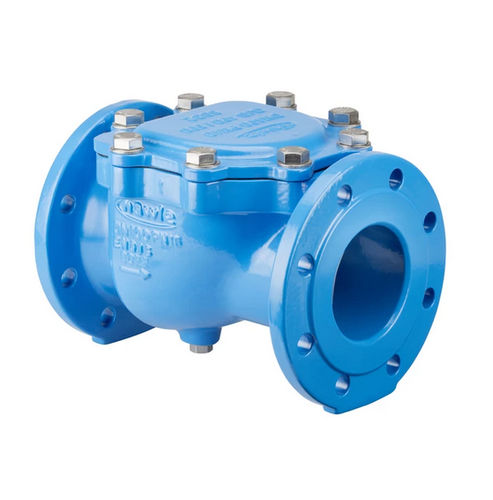 Swing check valve - 9831 - Hawle - for water / flange / for pipelines