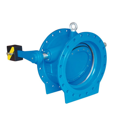 Disc check valve - 9883K - Hawle - for water / flange / for pipelines