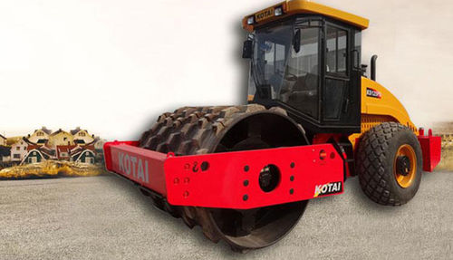 Single-cylinder road roller - KS125PD - Qingdao Ketai Heavy Industry Machinery Co., LTD., - articulated