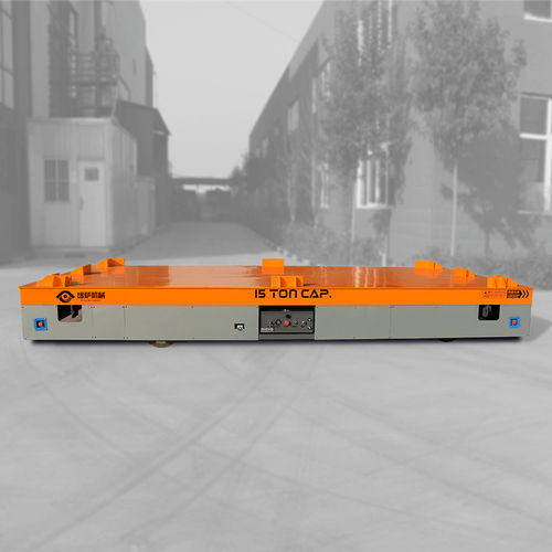 Transfer cart - DWP - Henan Peisa Machinery Co., Ltd - platform / electric / magnetic